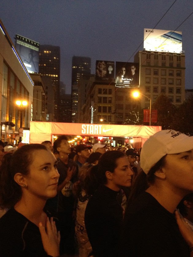 Star Spangled Banner at the Start Line
