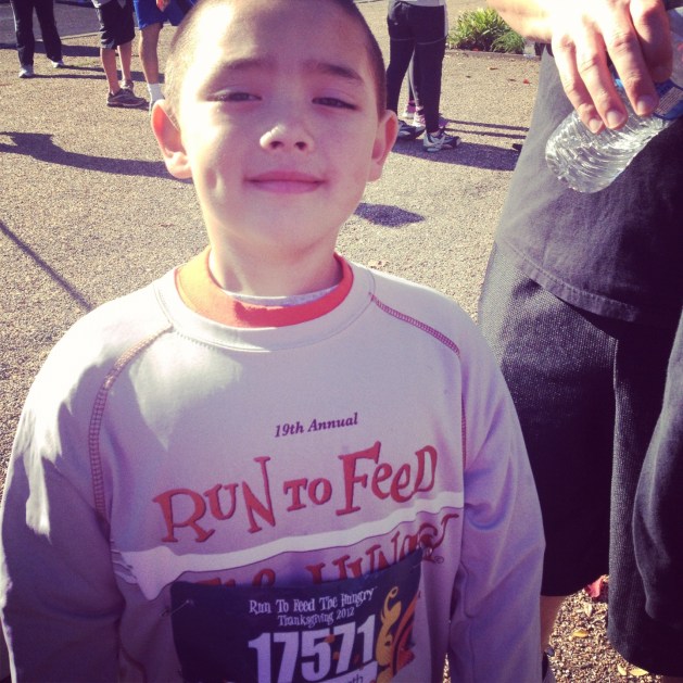 Seppe trying to be happy.